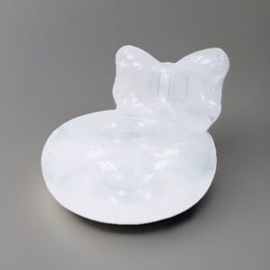 🔥Bow-Shaped Inflatable Chair Clear BNWT🔥